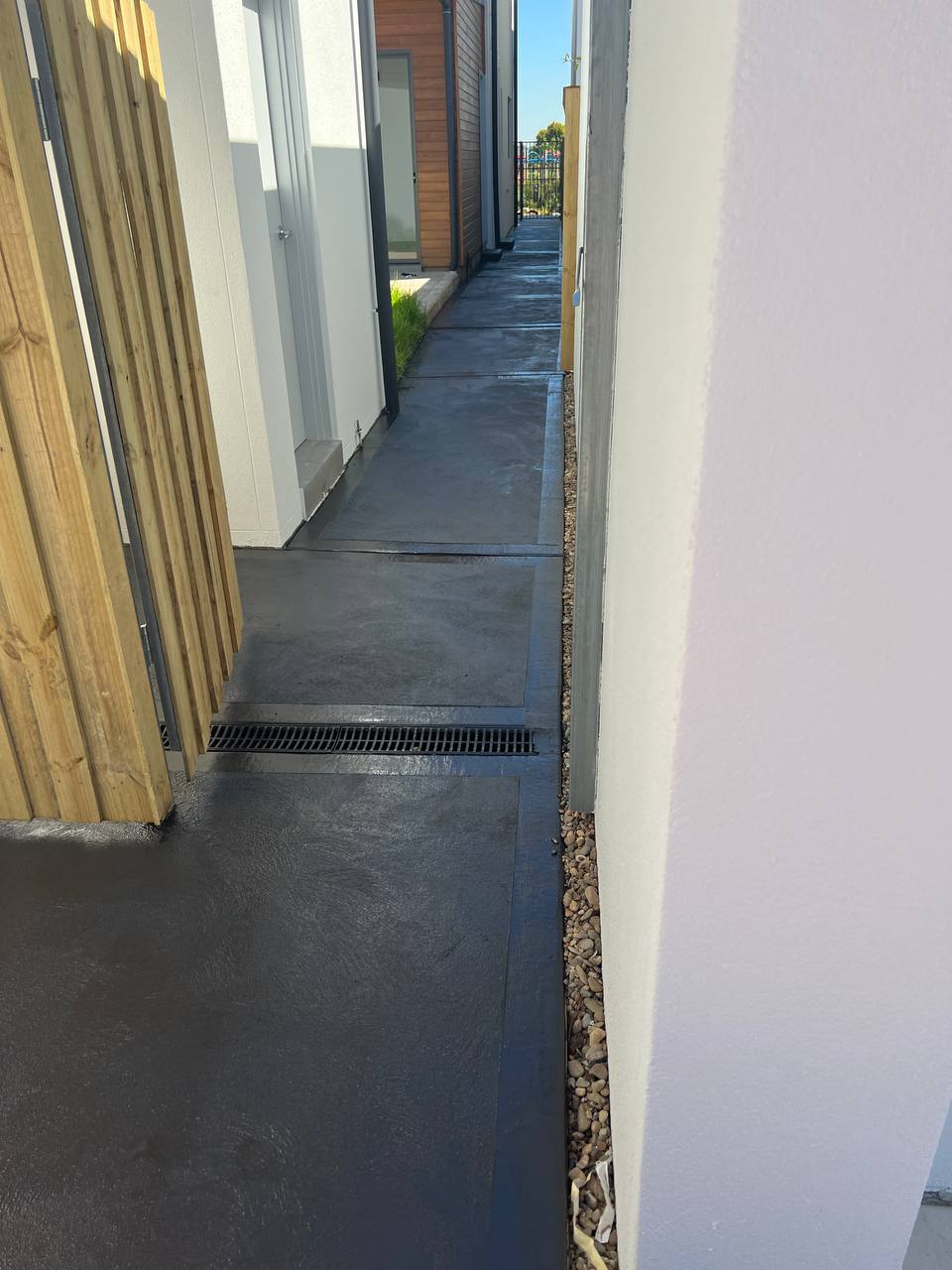 Residential concrete footpath Sydney