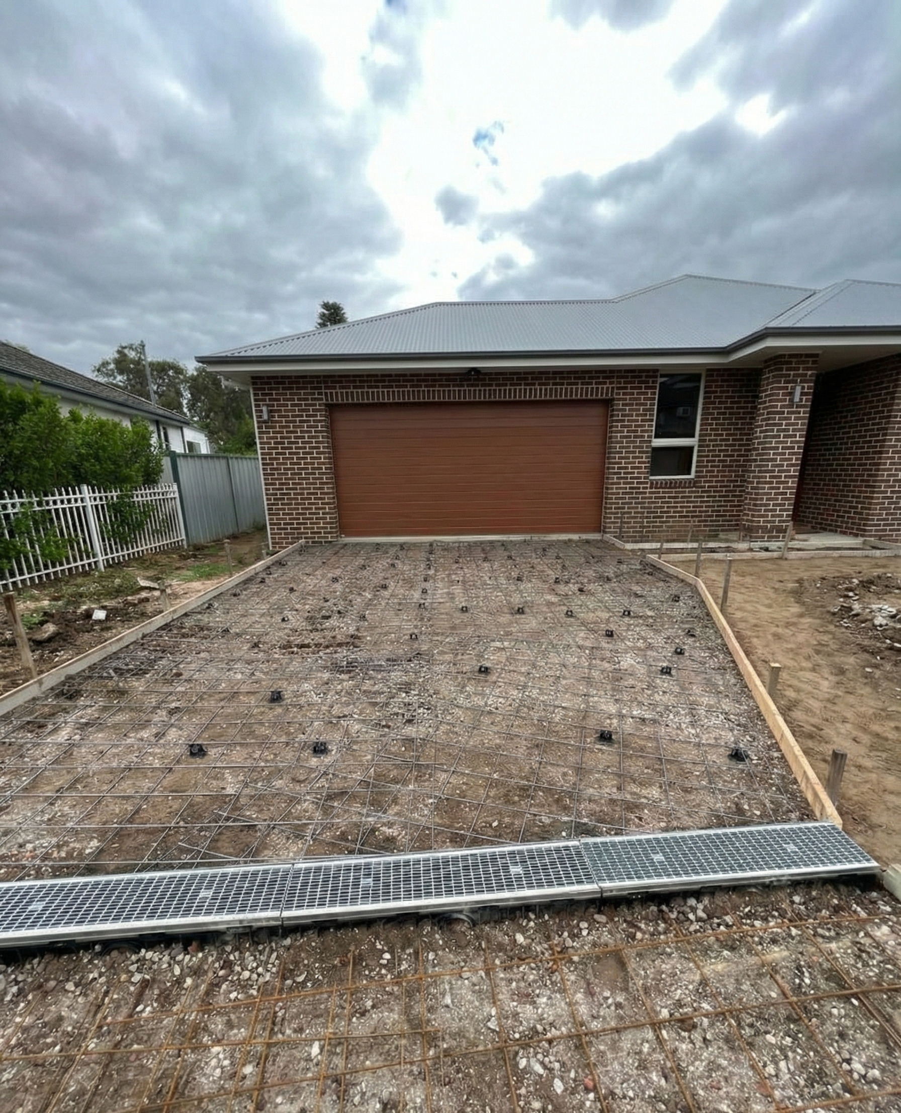 Driveway formwork Sydney