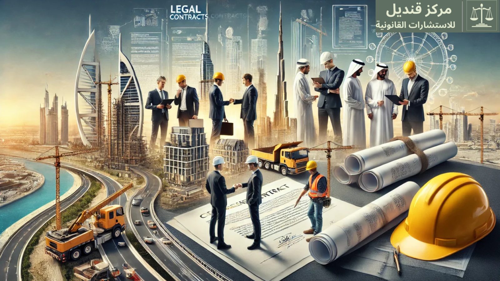 عقود المقاولات ودعاوى المقاولات في دولة الإمارات