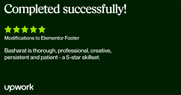 Upwork Client Review
