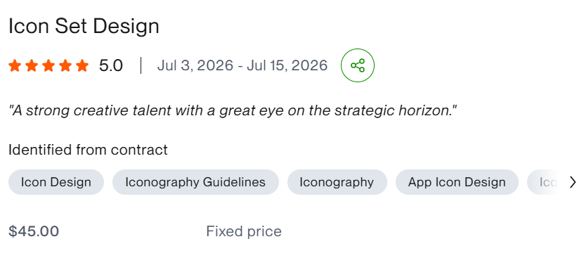 Upwork Client Review