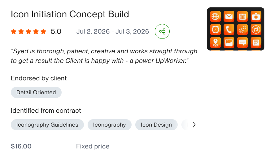 Upwork Client Review
