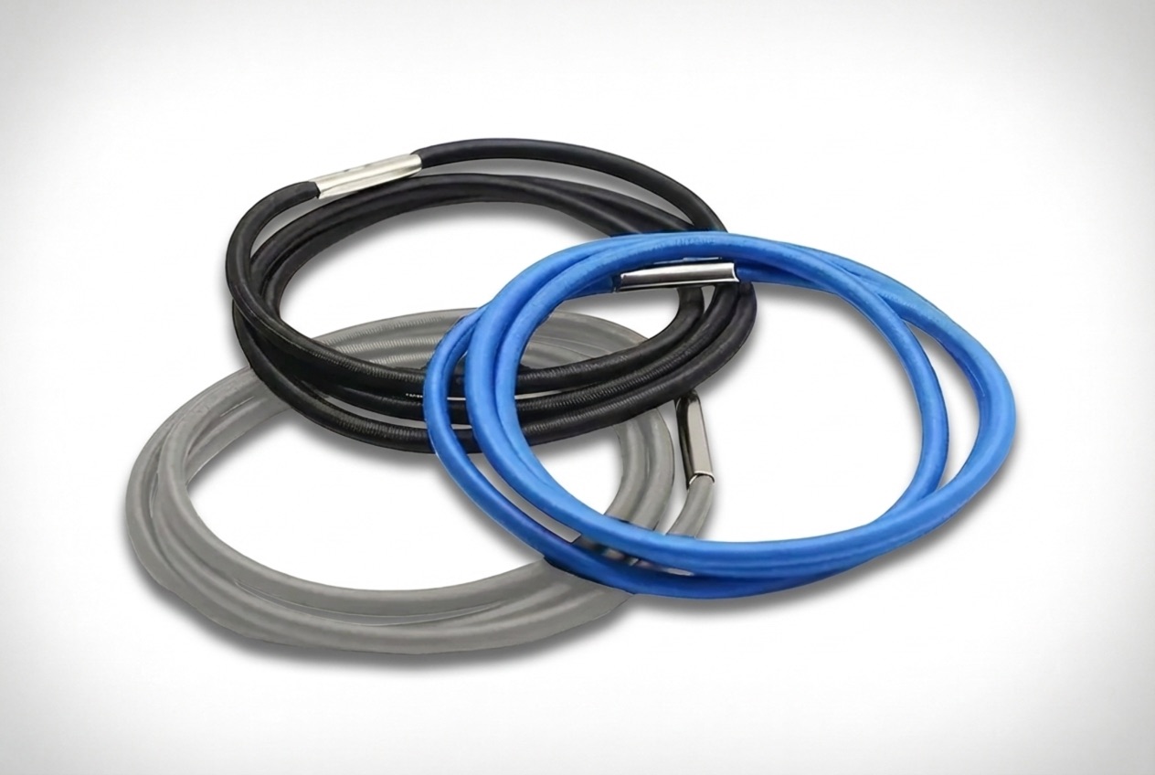 Trash can rubber bands