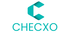 CHECXO Logo and Tagline