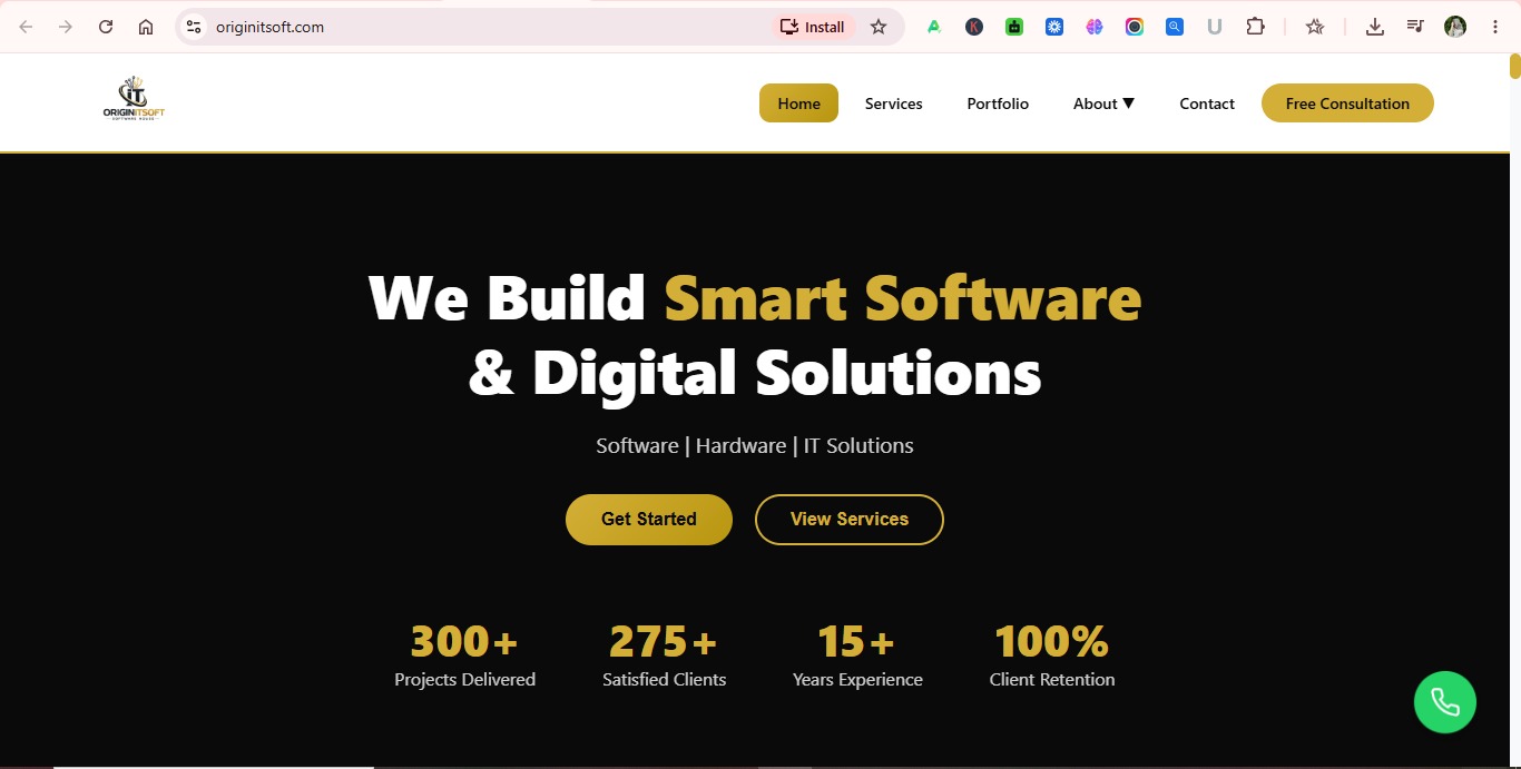 Originsoft – Custom Software & Web Development Platform