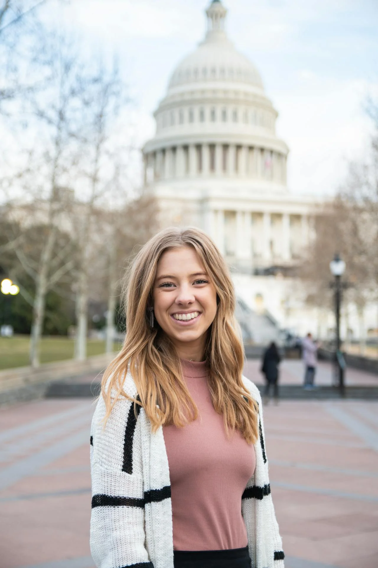Traveler planning a journey