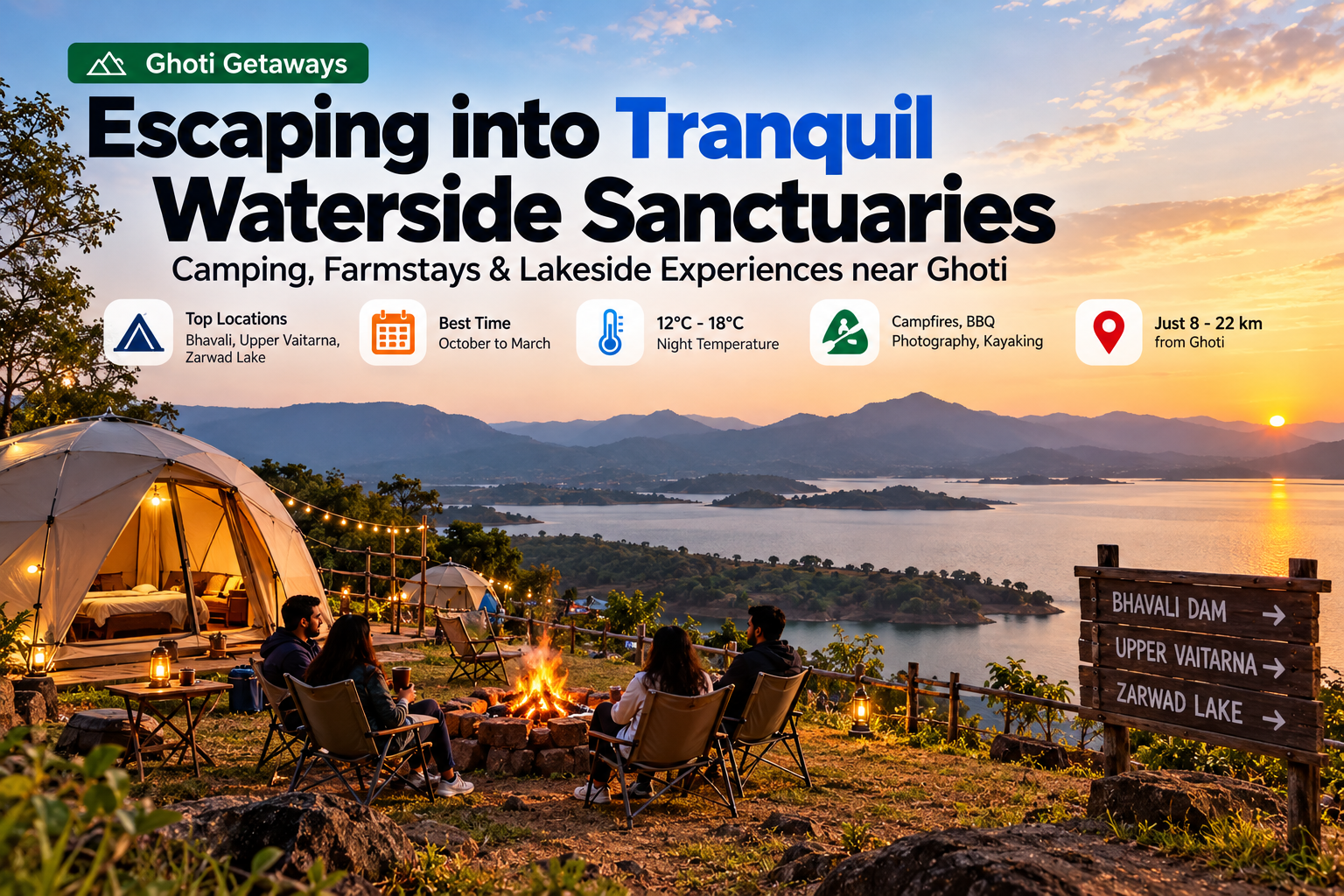 Lakeside Stays & Camping Guide: Bhavali Dam and Upper Vaitarna