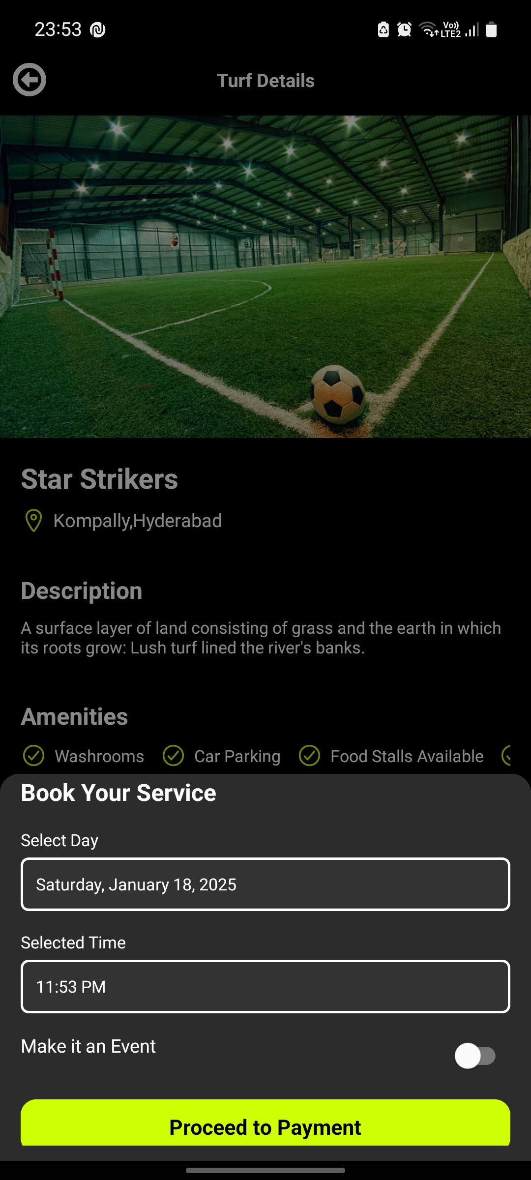 Booking Overview