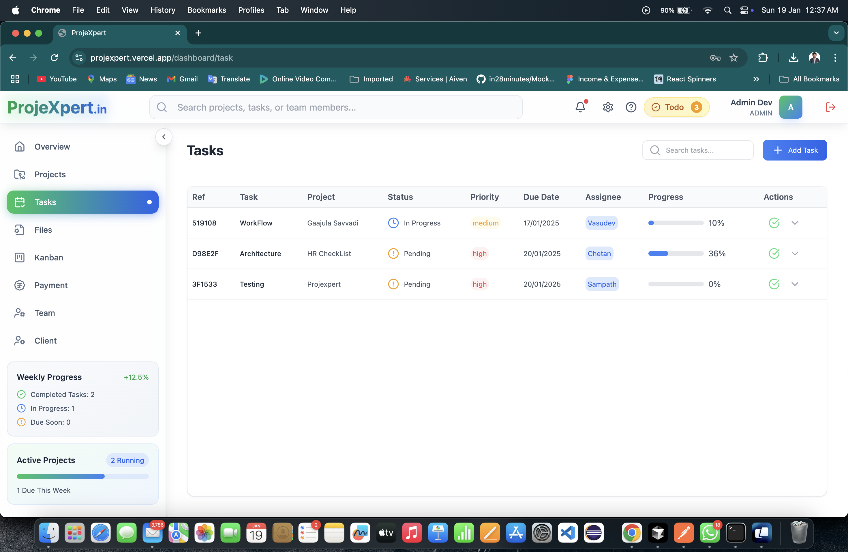 ProjeXpert screenshot 5