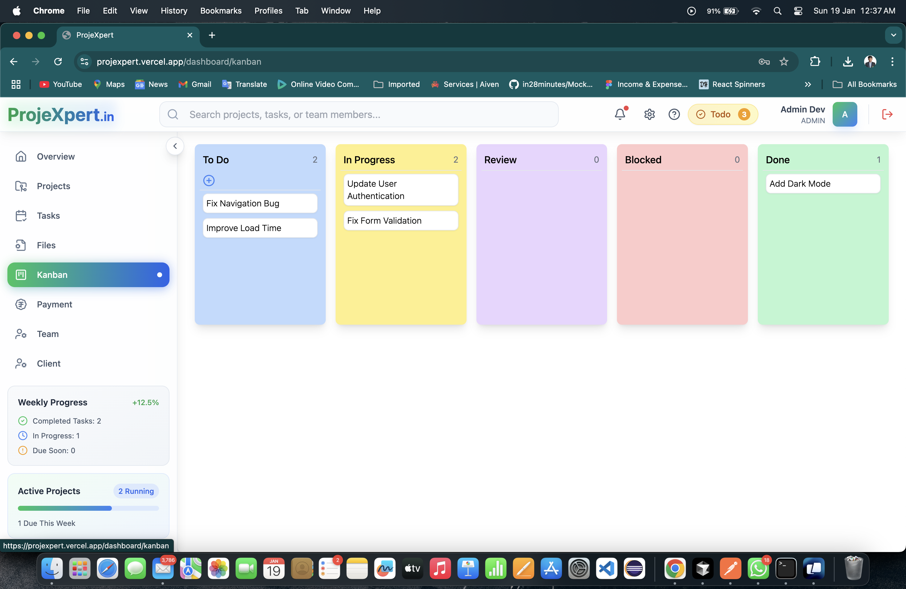 ProjeXpert screenshot 4