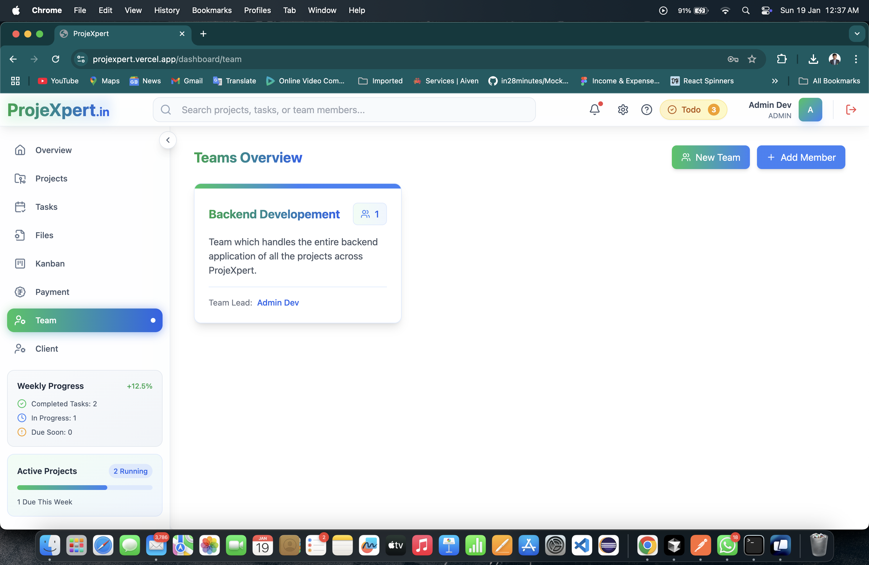 ProjeXpert screenshot 3