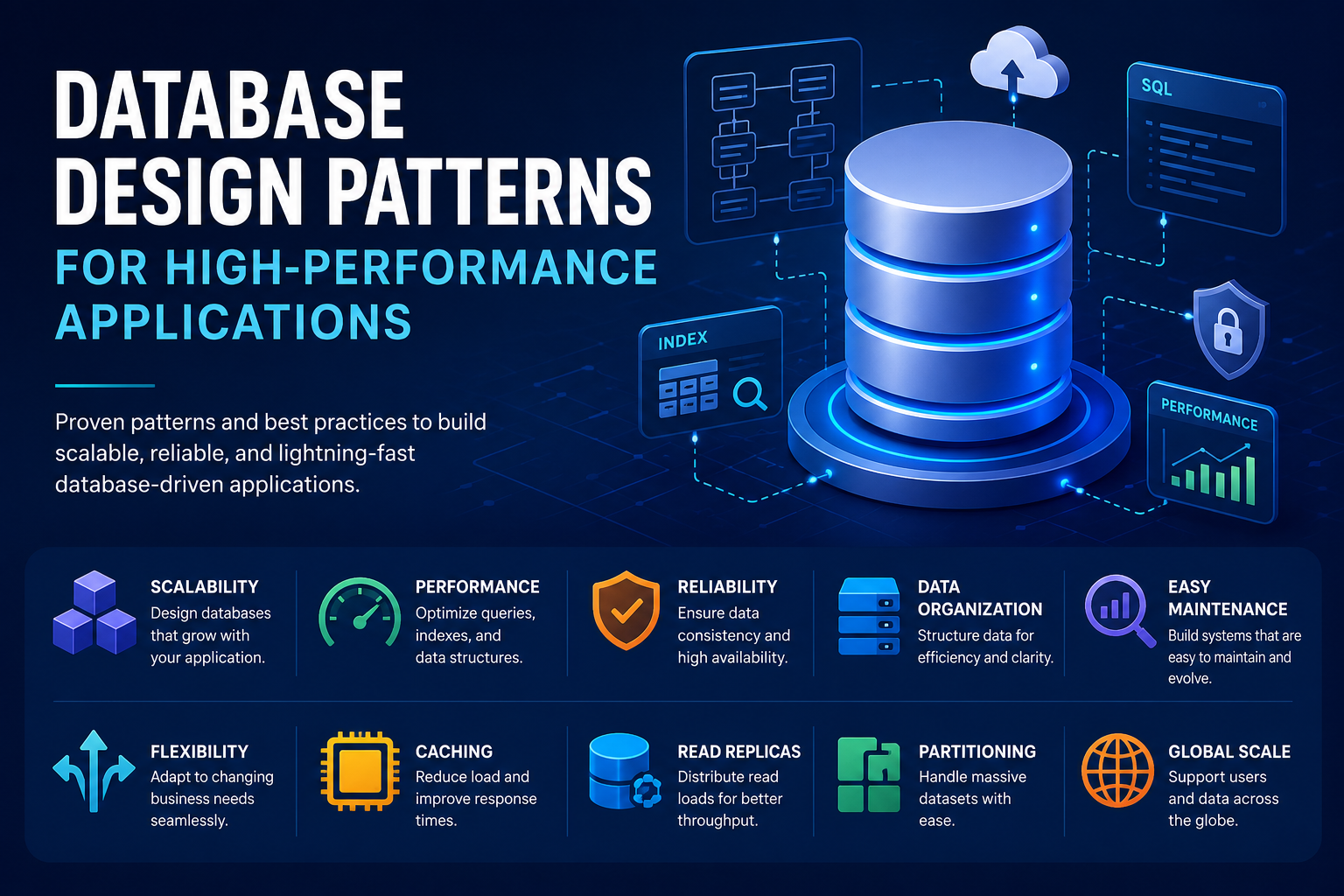 Database Design Patterns for High-Performance Applications