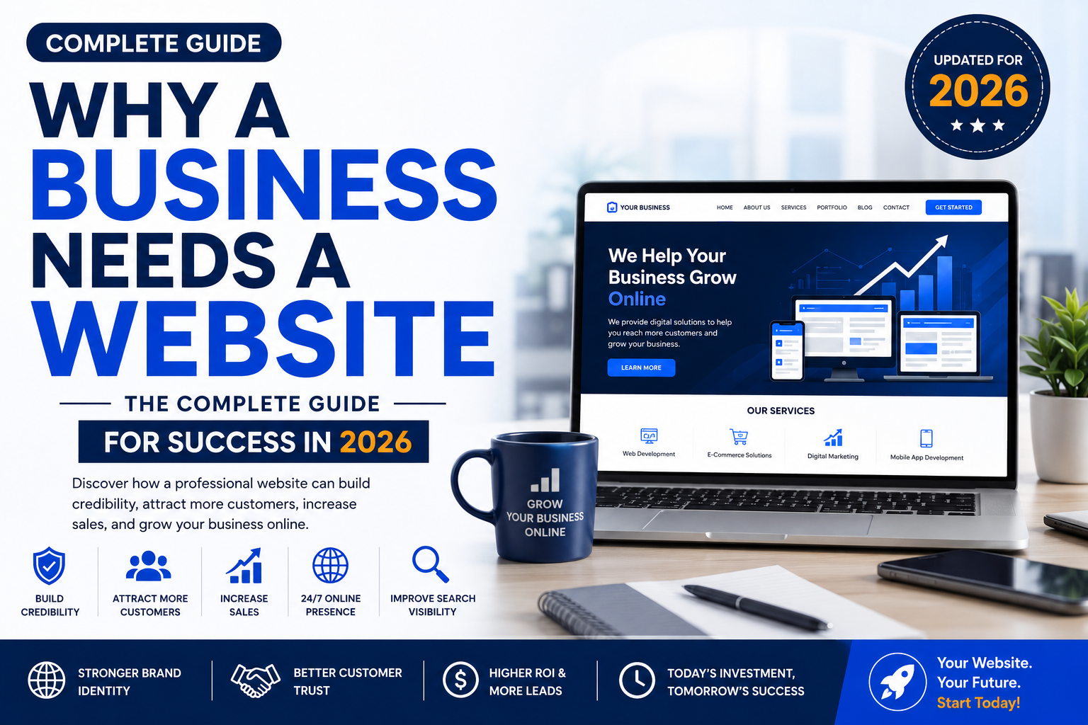 Why a Business Needs a Website: Complete Guide for Growth in 2026