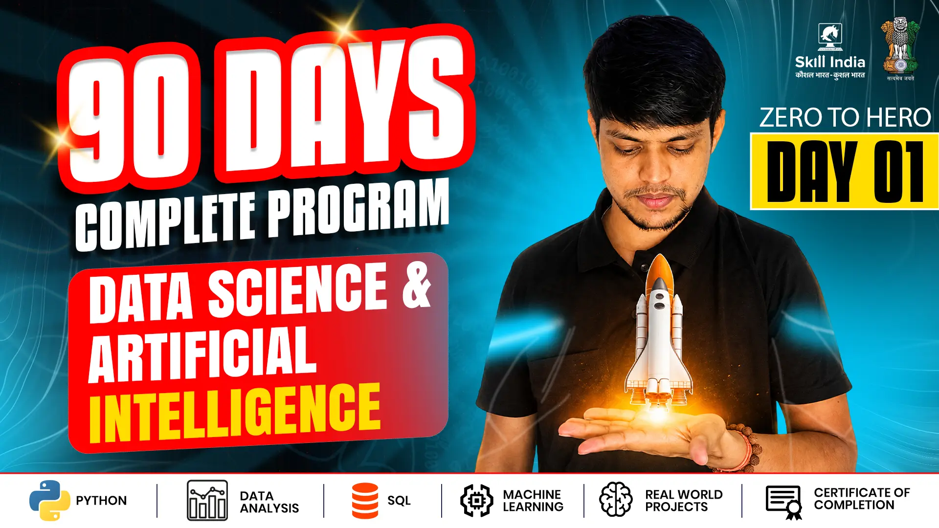 90 Days Data Science & Artificial Intelligence From Scratch