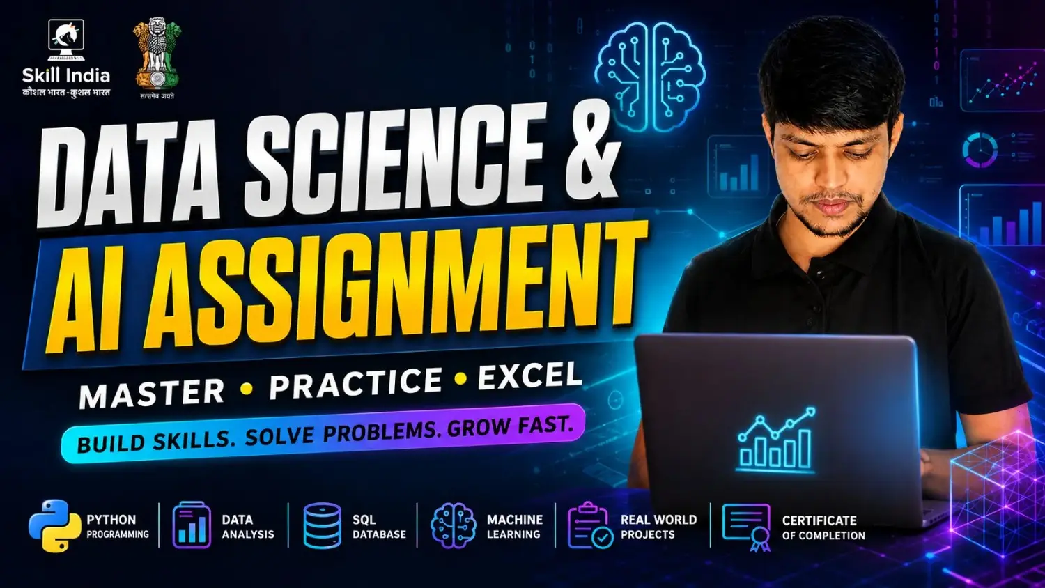 Assignment 18: NumPy Joining, Stacking & Splitting Arrays | 20 Real-World Practice Questions