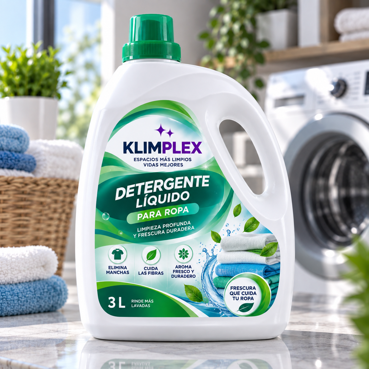 KLIMPLEX Liquid Laundry Detergent 3L