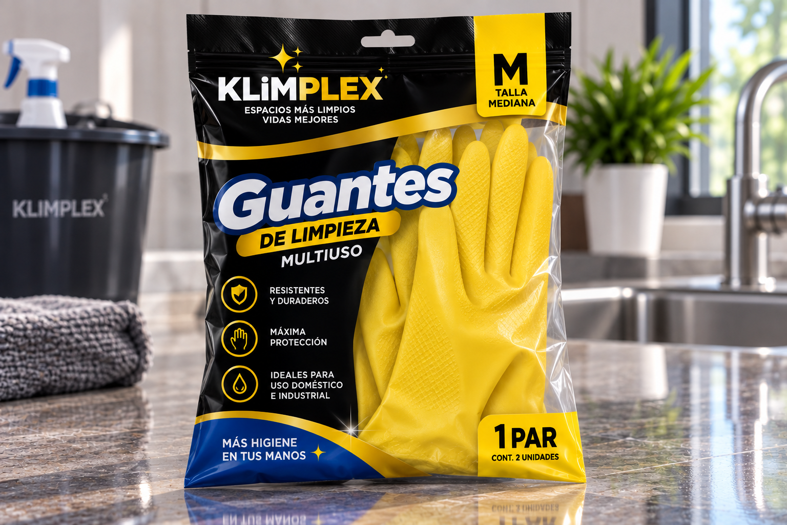 KLIMPLEX Reusable Cleaning Gloves (Pair)