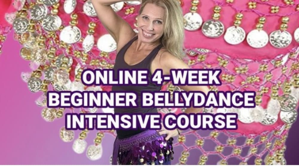4-Week Pre-Recorded Intensive Beginner Bellydance Course — Mayada's online bellydance course