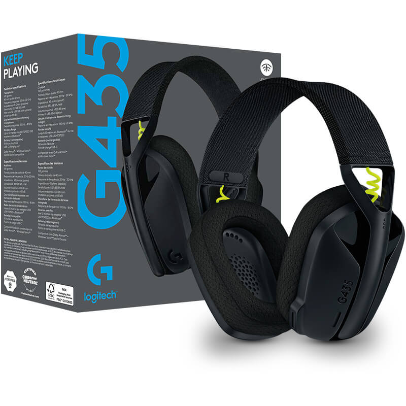 HEADSET LOGITECH G435 WIRELESS NUEVO