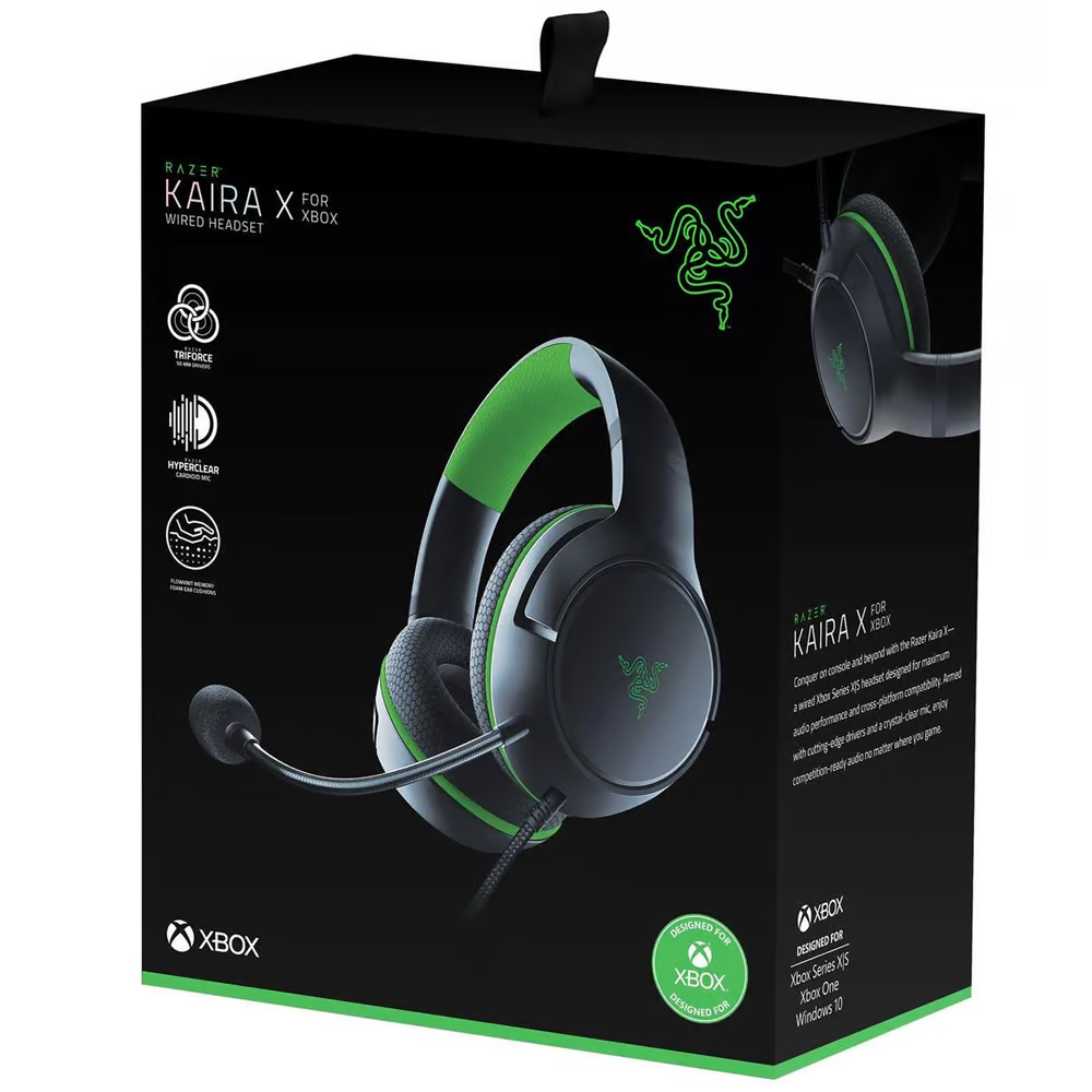 HEADSET RAZER KAIRA WIRELESS XBOX