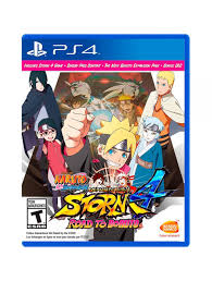 NARUTO NINJA STORM 4 PS4 NUEVA