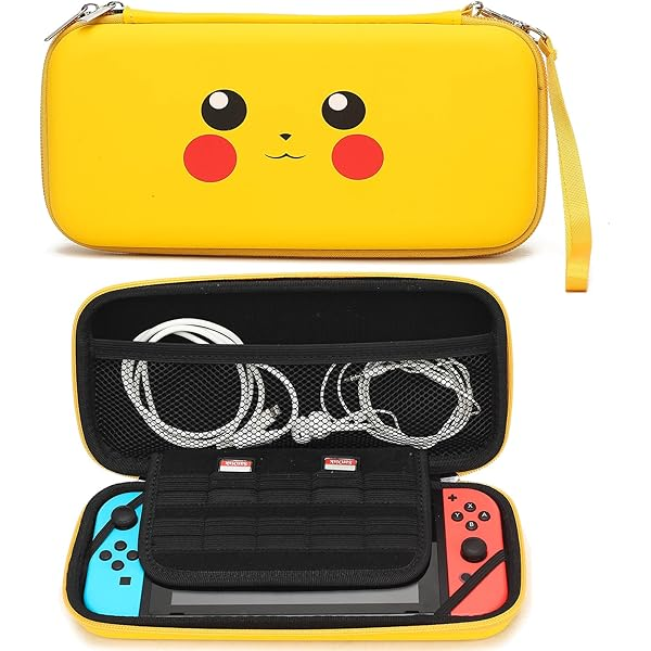 BULTO DE NINTENDO SWITCH PIKACHU