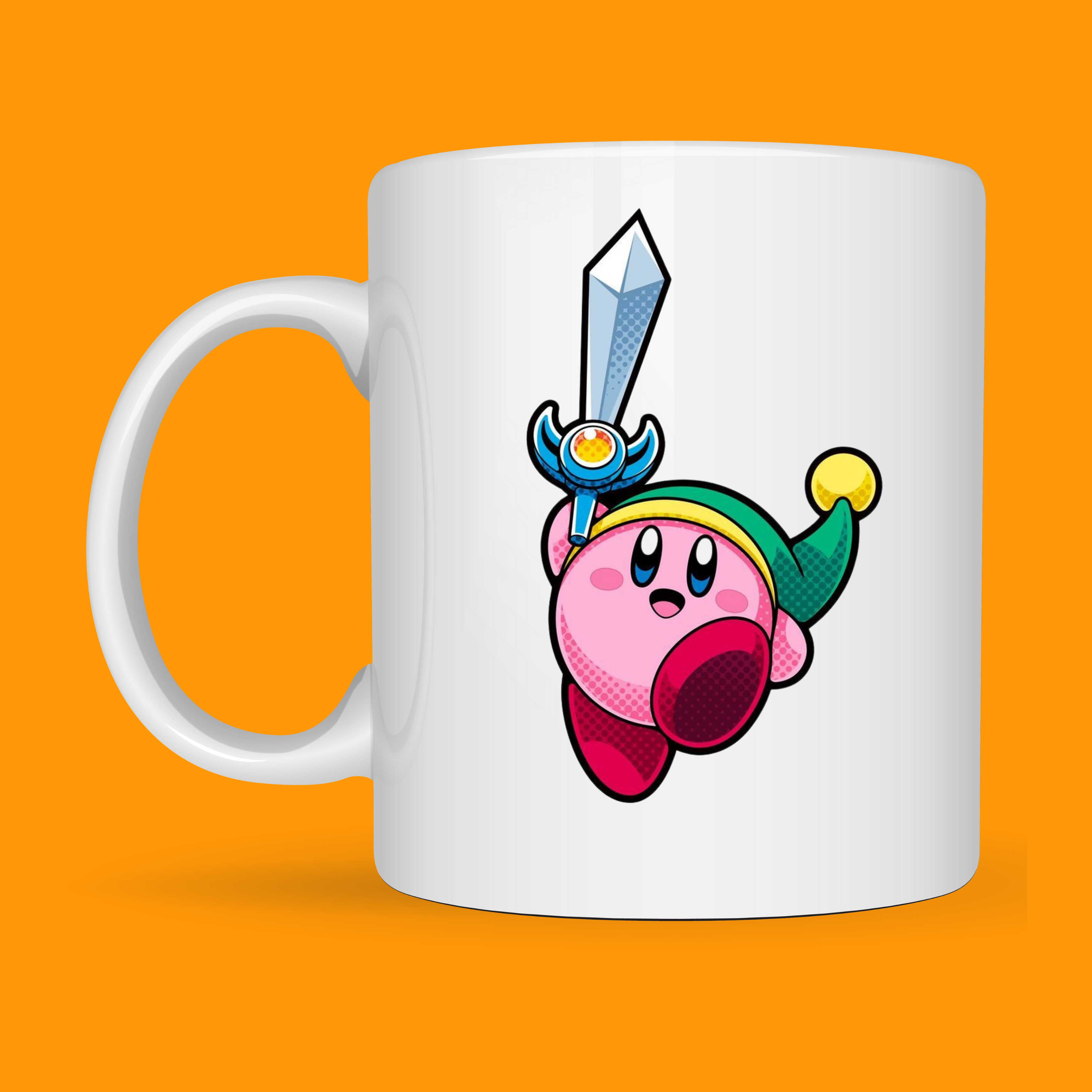 TAZA DE MARIO BROSS- KIRBY ZELDA