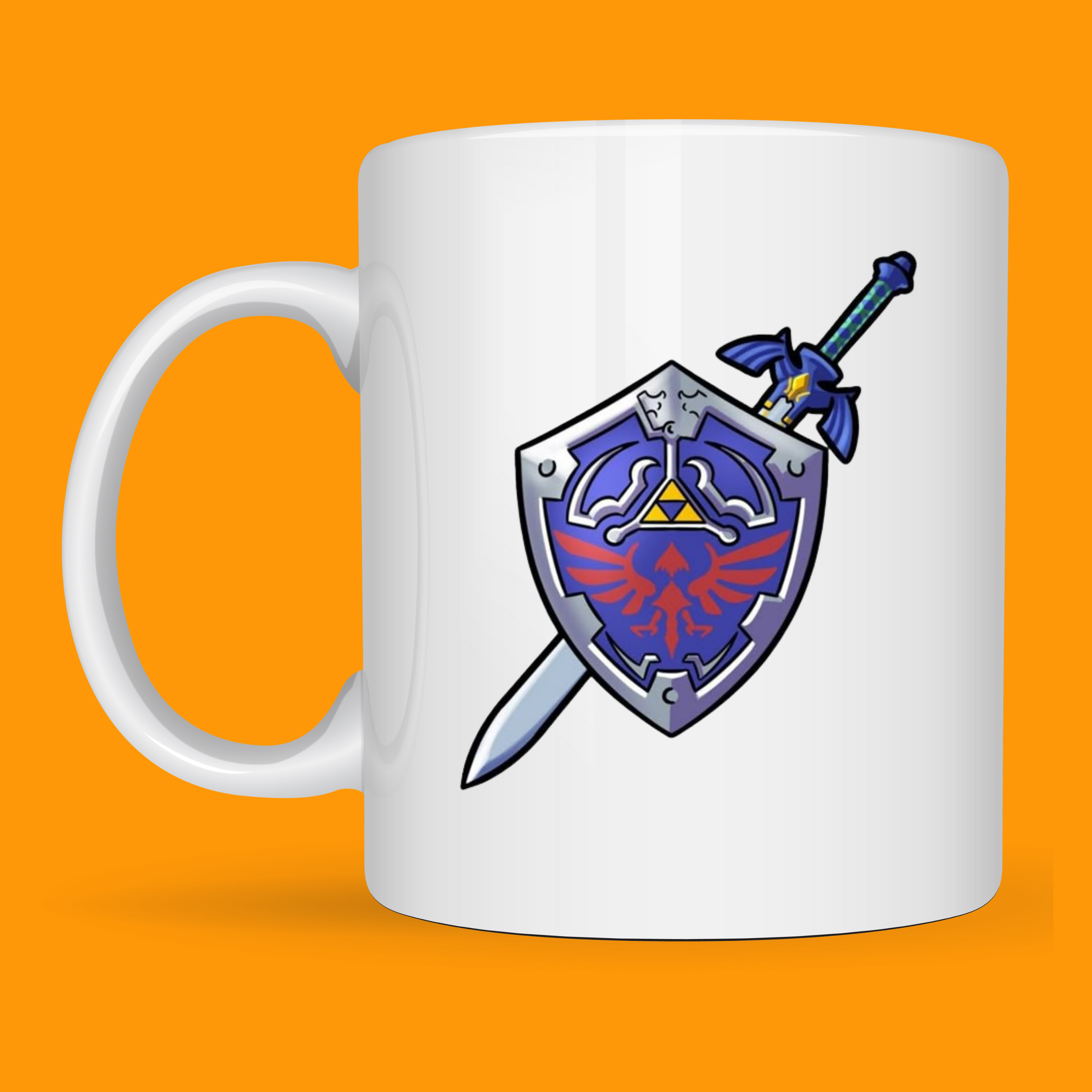 TAZA DE ZELDA- ESCUDO HILIANO