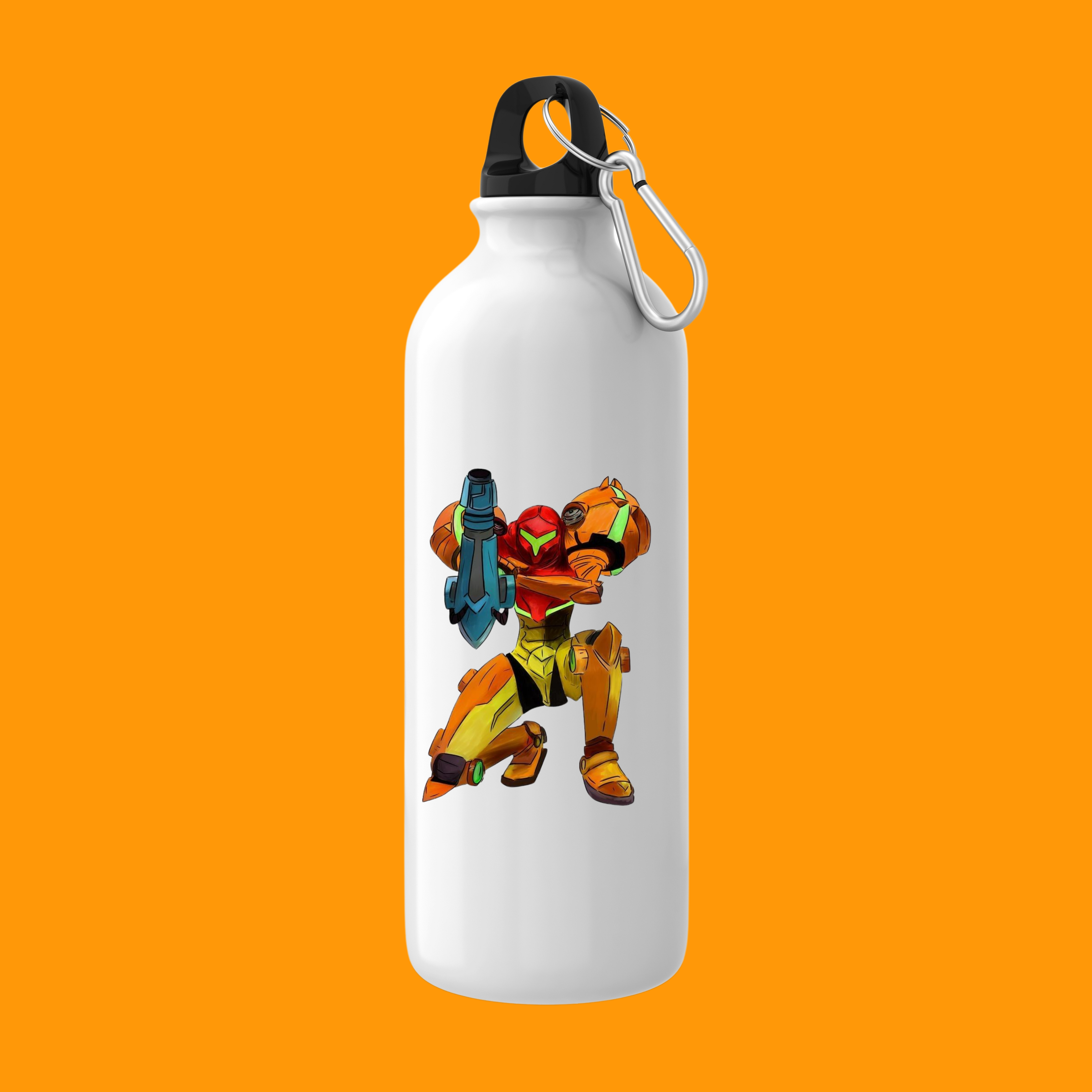 TERMO TÉRMICO DE SAMUS METROID-  SAMUS ARMADA