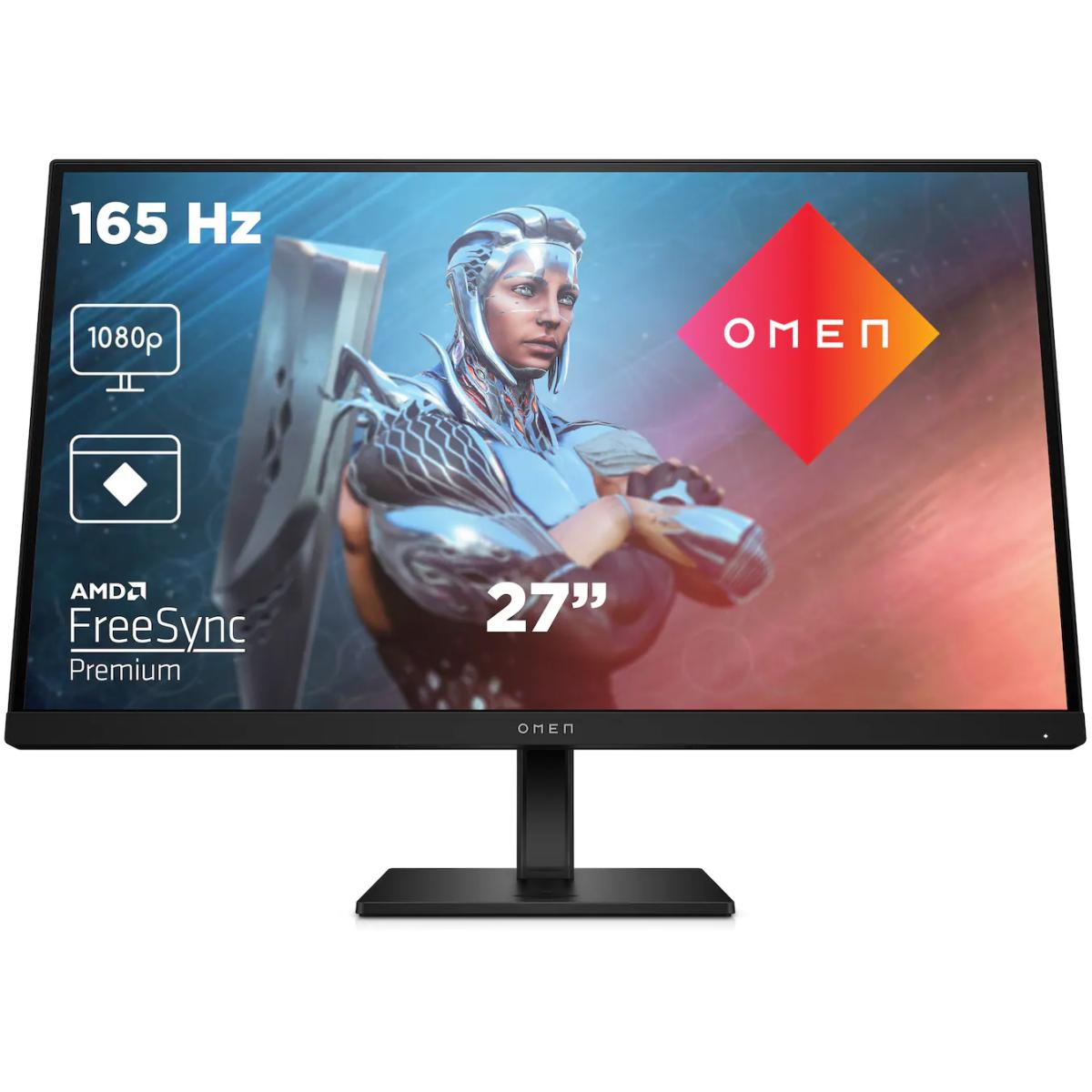 MONITOR GAMING HD OMEN 27¨ HDR 165 HZ IPS LCD FHD