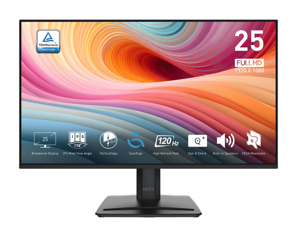  MONITOR GAMING  MSI PRO MP251 E2 25¨ FHD IPS 120HZ/1MS 