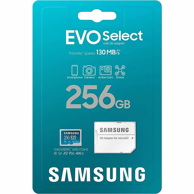 MICRO SD EVO SELECT 256GB NUEVA SELLADA