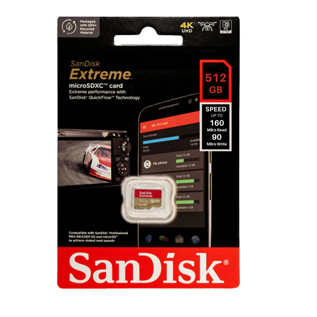 MICRO SD SANDISK 512GB NUEVA SELLADA