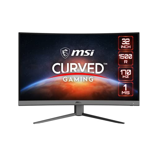 MONITOR GAMING MSI 31.5 PULG G32C4W FHD 165HZ 1MS IPS (CURVO) NUEVO SELLADO