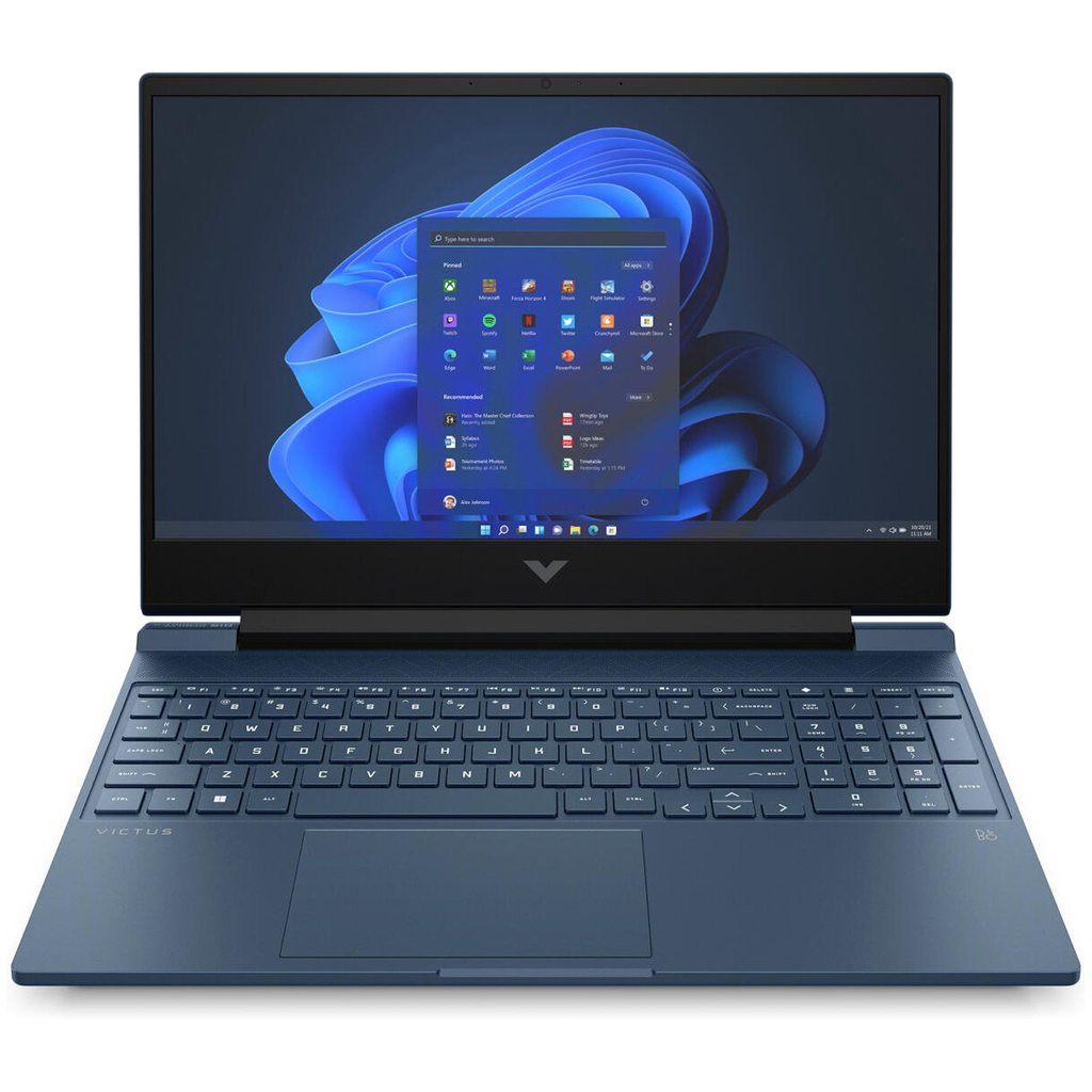 HP VICTUS GAMING 15-FA0033 Core i5-12450H 512GB SSD 8GB 15.6" (1920x1080) 144Hz WIN11 NVIDIA RTX 3050 4096MB PERFORMANCE BLUE Backlit Keyboard 