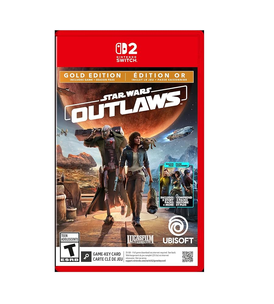 STAR WARS OUTLAWS GOLD EDITION NSW2 