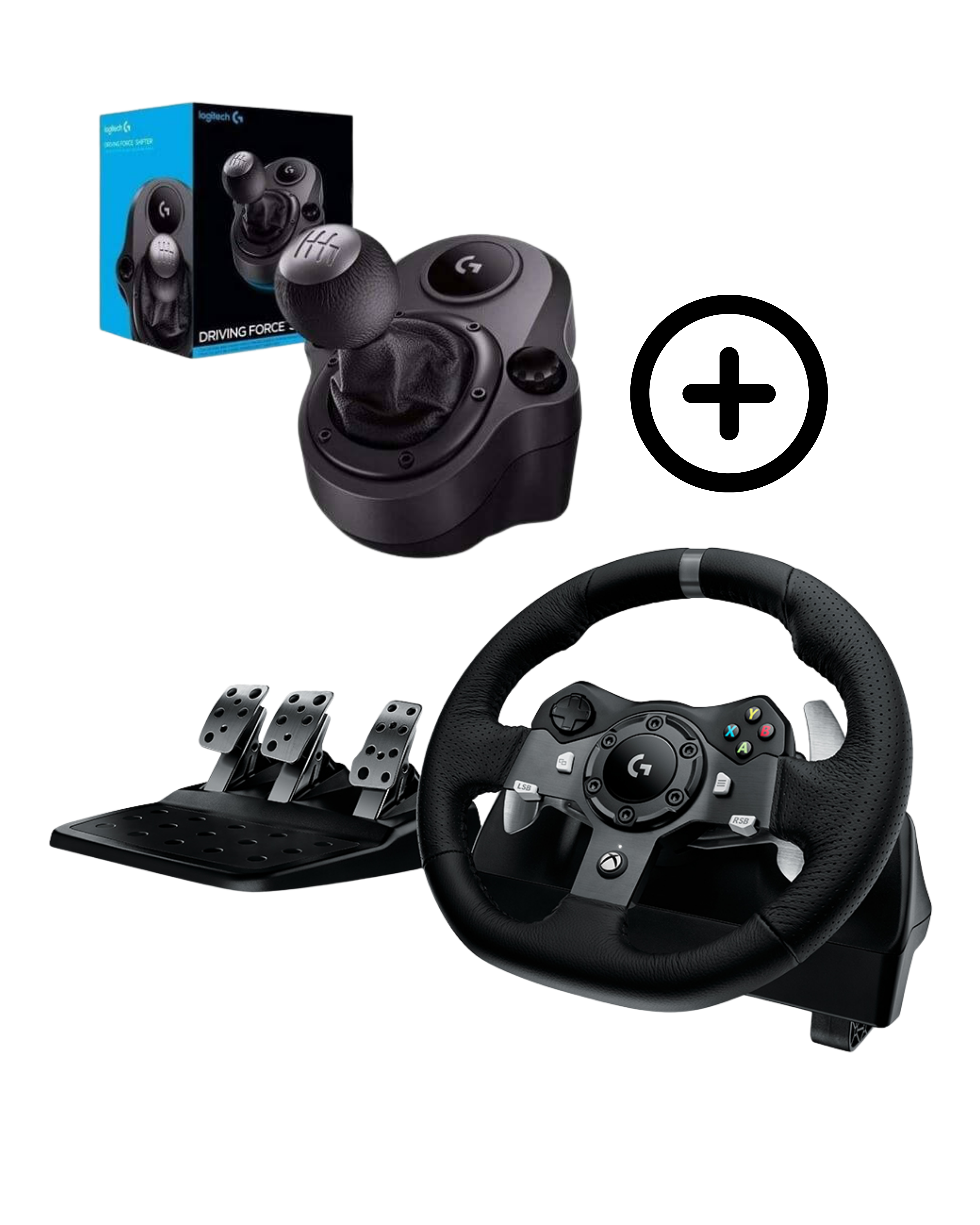 VOLANTE LOGITECH G923 XBOX + PALANCA OPEN BOX 