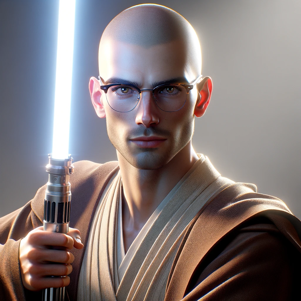 Profile picture of Emil as a Jedi