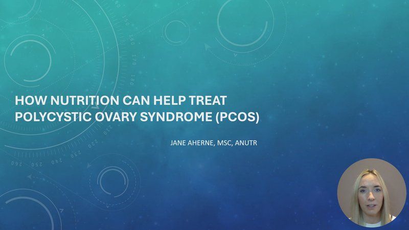 How Nutrition Can Help improve PCOS