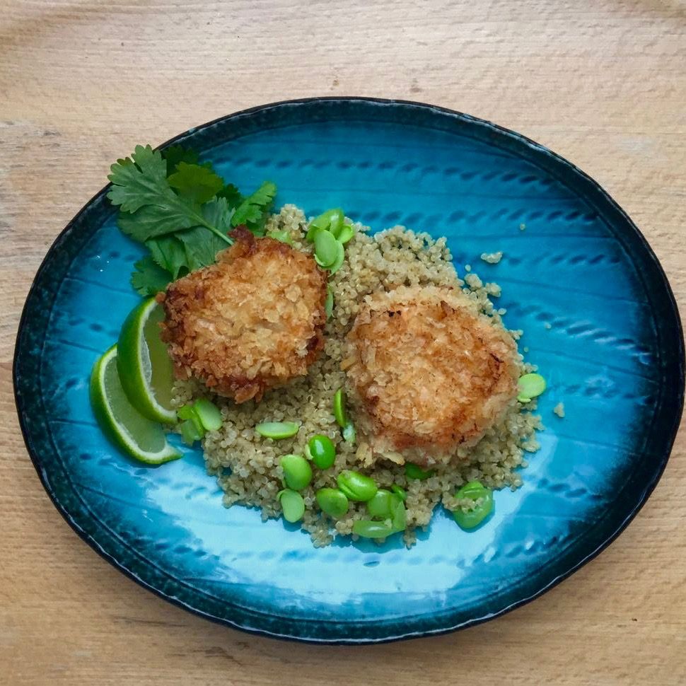 Chickpea and Quinoa Burgers