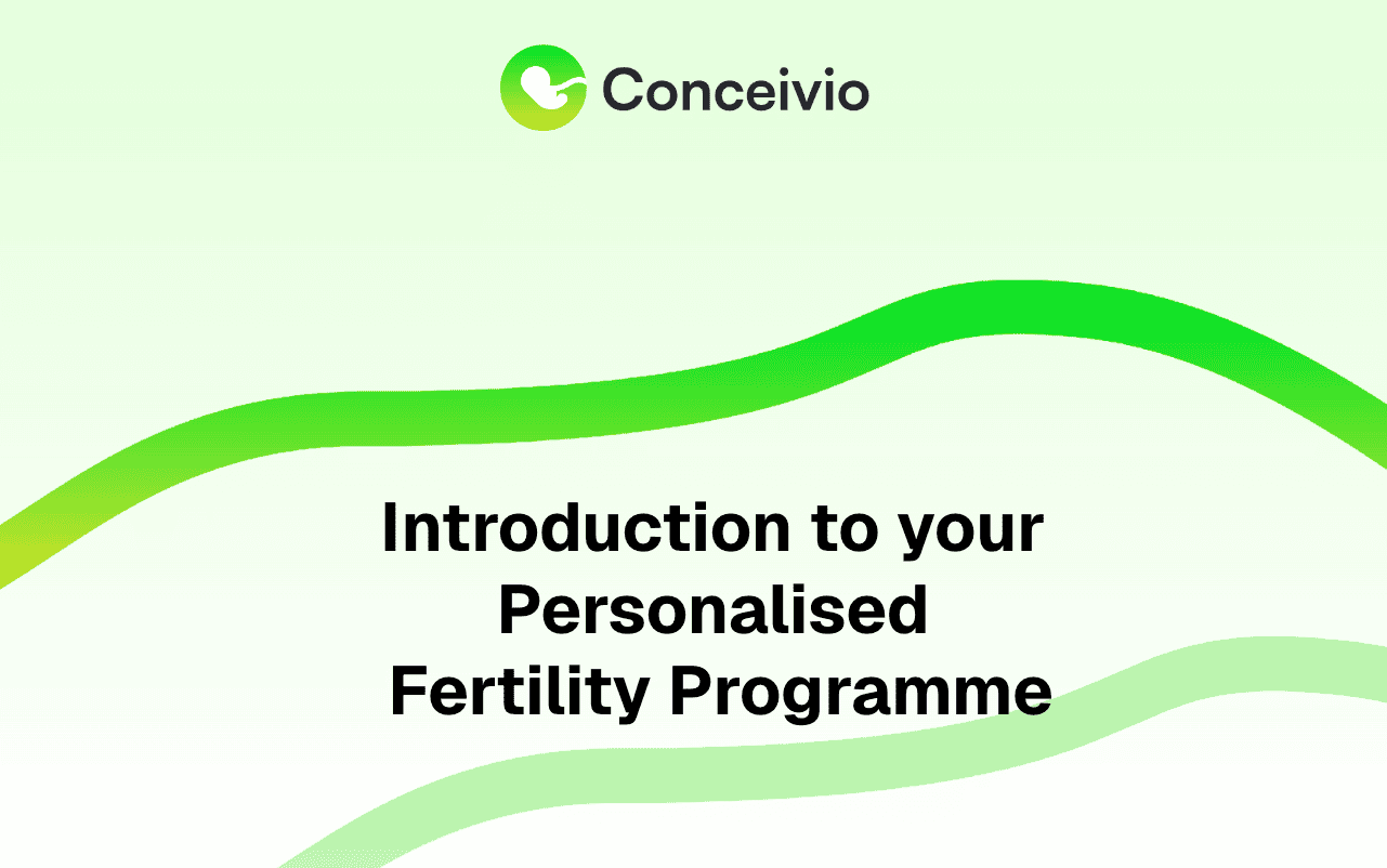 Introduction to your Personalised Programme  