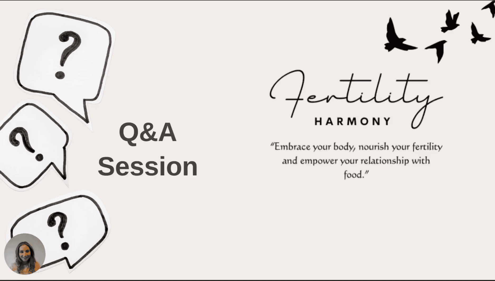 Fertility Harmony Q&A 