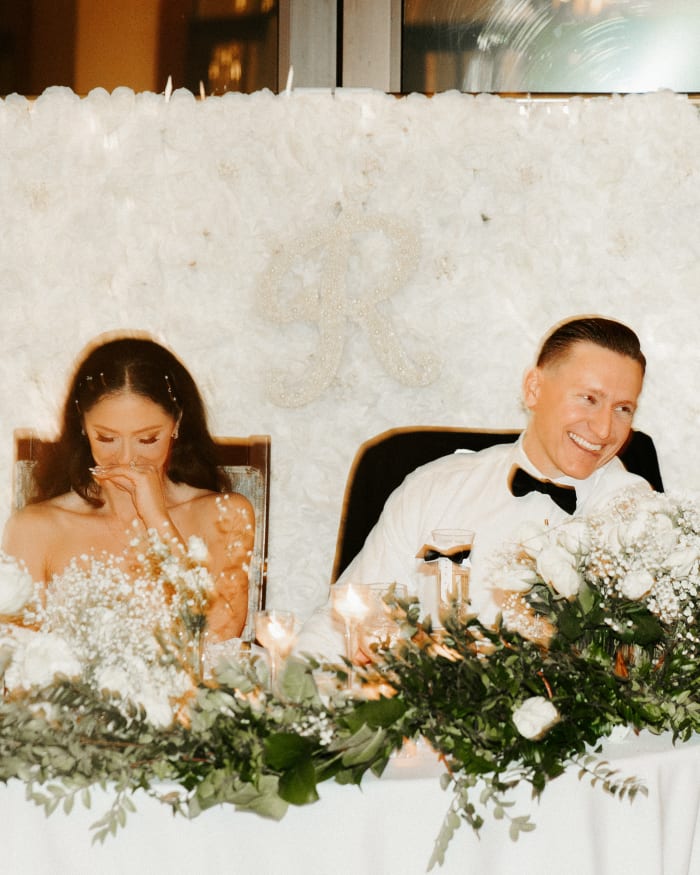 Intimate wedding moment photographed by Adorn Films