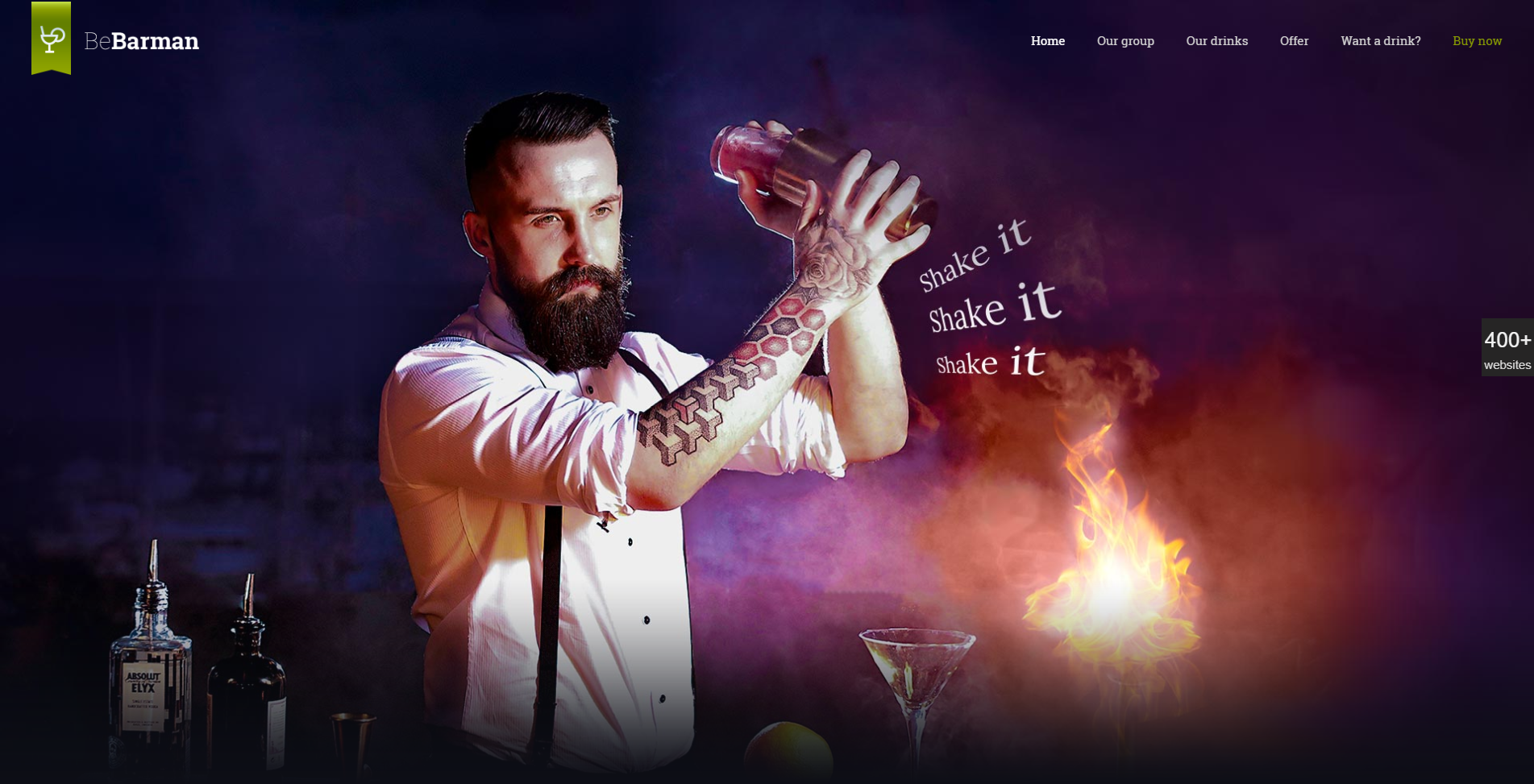 Bartender Website