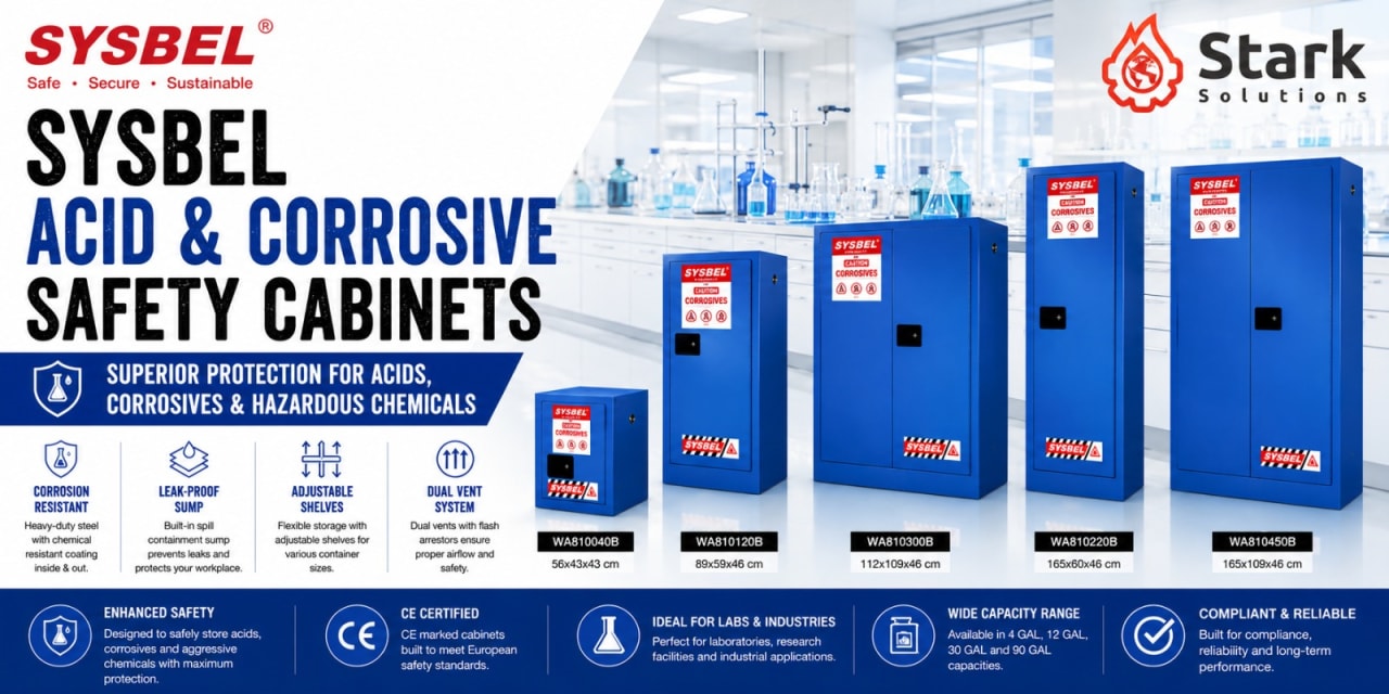 Acids and Corrosive Safety Cabinets