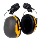 3M PELTOR X2 Earmuffs, Hard Hat Attached - X2P3E
