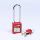 Pad Lock Stainless Steel 76 MM - Red