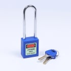 Pad Lock Stainless Steel 76 MM - Blue