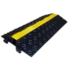 1 CHANNEL RUBBER CABLE PROTECTOR RAMP/HUMP