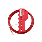 Adjustable Wire Cable lock Valve Cable Security Lockout - ML-L06